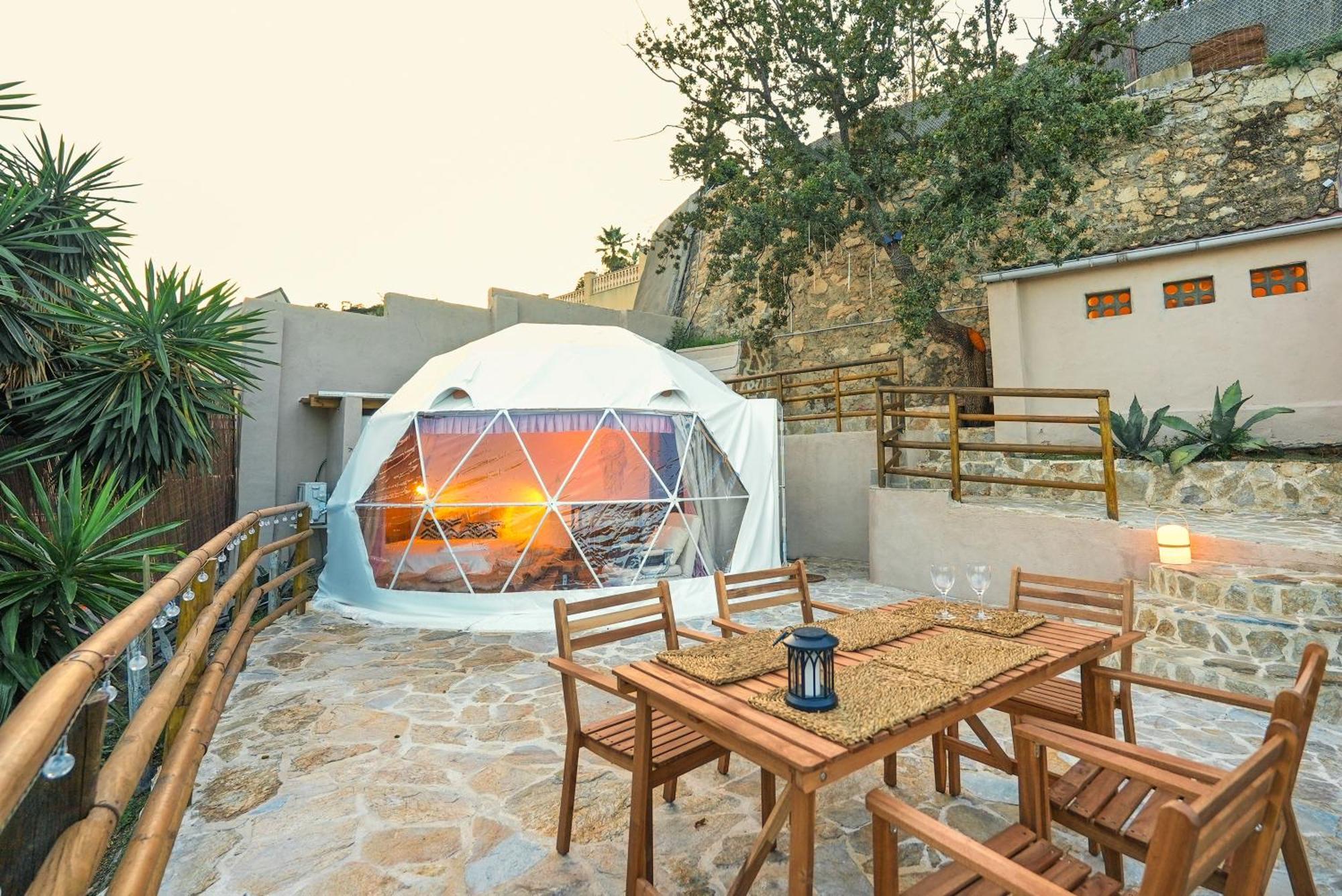 Aaa View Private Terrace Outdoor Heated Hot Tub Family Fun Villa Badalona Ngoại thất bức ảnh