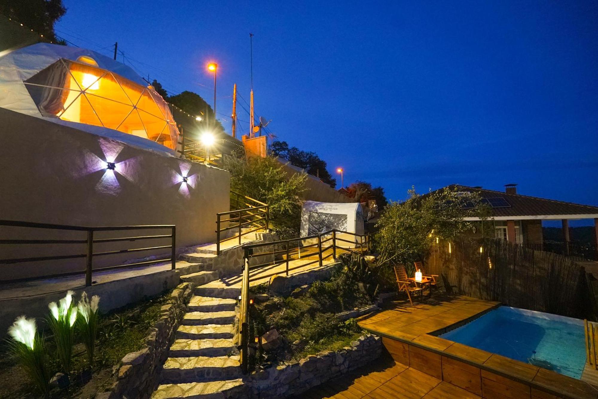 Aaa View Private Terrace Outdoor Heated Hot Tub Family Fun Villa Badalona Ngoại thất bức ảnh