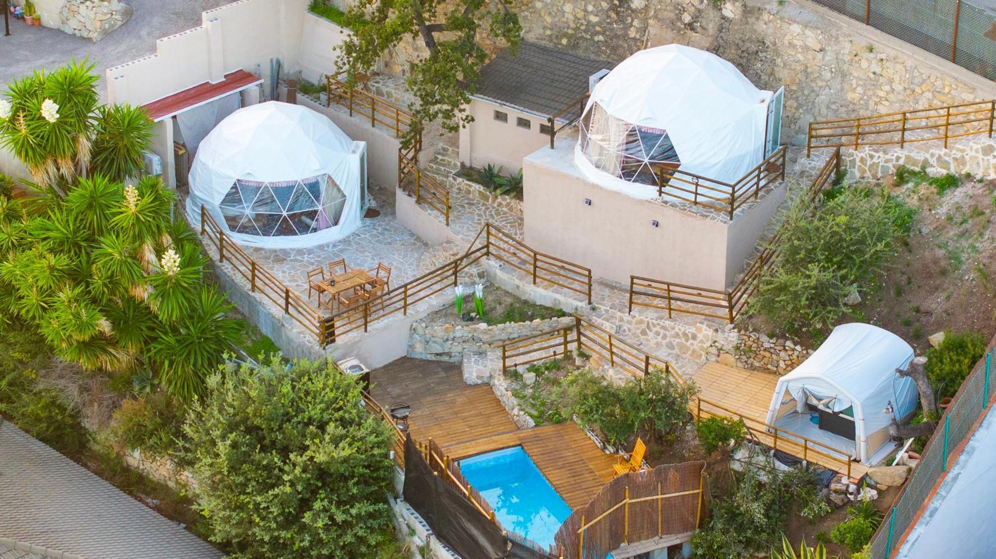 Aaa View Private Terrace Outdoor Heated Hot Tub Family Fun Villa Badalona Ngoại thất bức ảnh